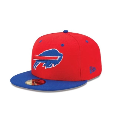 Red Buffalo Bills Hat - New Era NFL 2Tone 59FIFTY Fitted Caps USA8671539